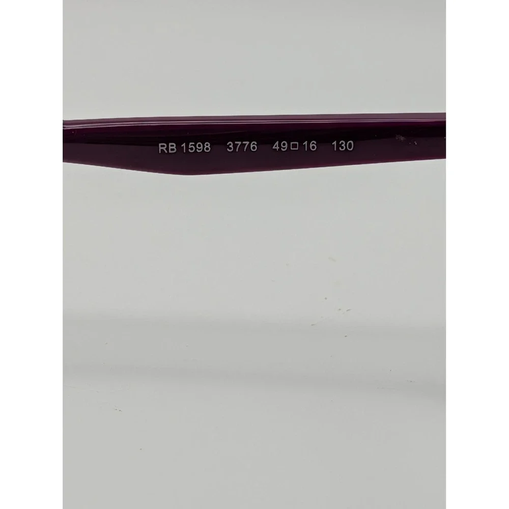 Ray-Ban RB1598 3776 Kids Eyeglass Frames Purple Teal Two-Tone 49-16-130